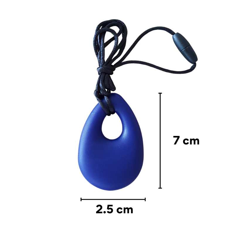 2 Pack! Chewable Necklace Pendant