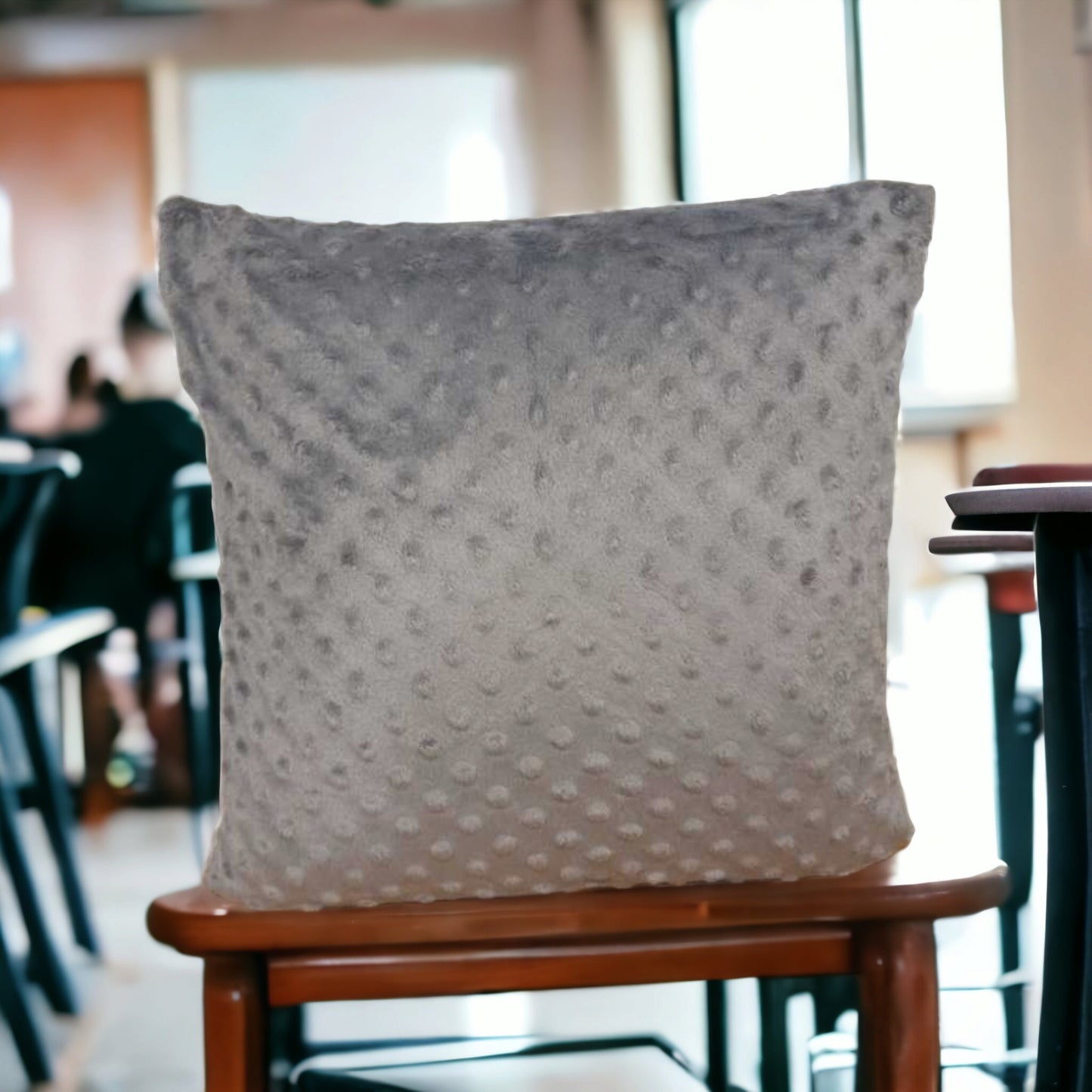 Vibration Cushion Combo with Plush Cover