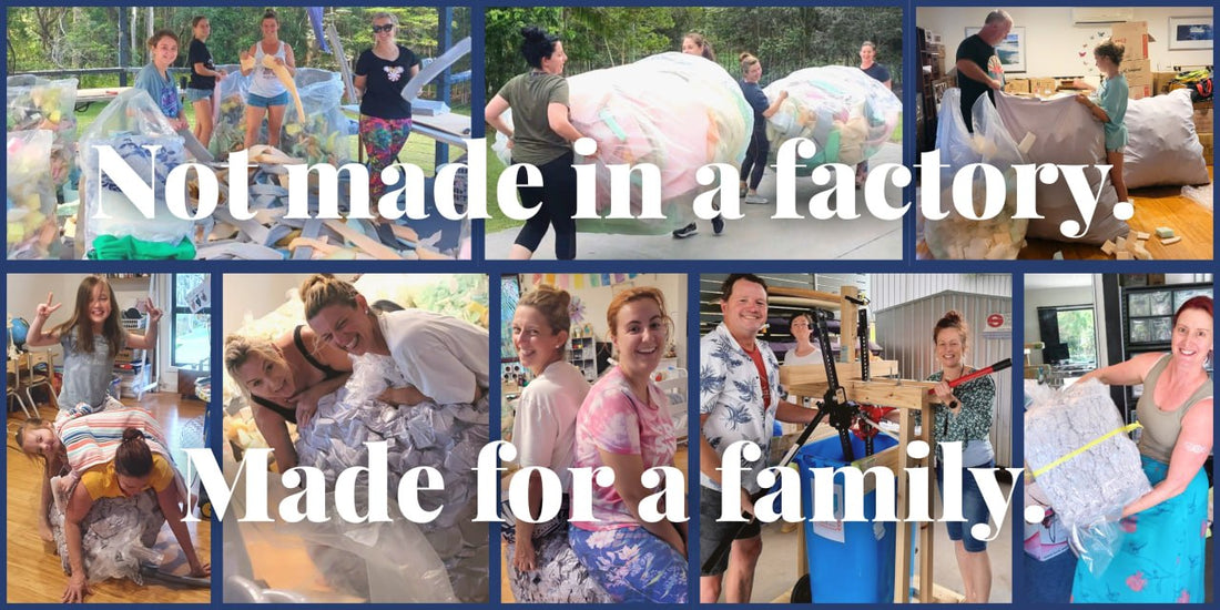 Not Made in a Factory. Made for a Family.