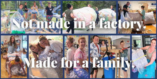 Not Made in a Factory. Made for a Family.