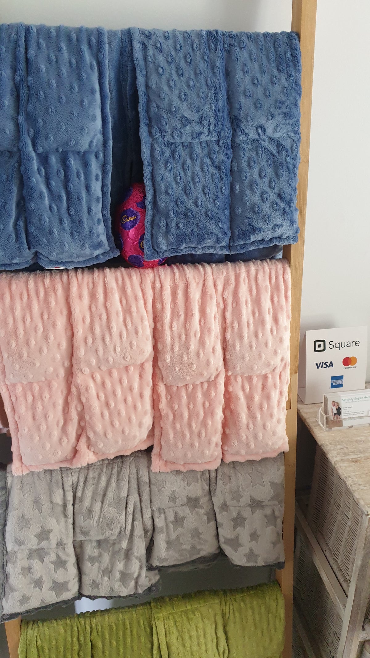Weighted Sensory Lap Blanket with Carry Bag