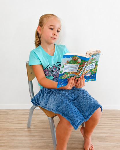 Weighted Sensory Lap Blanket with Carry Bag