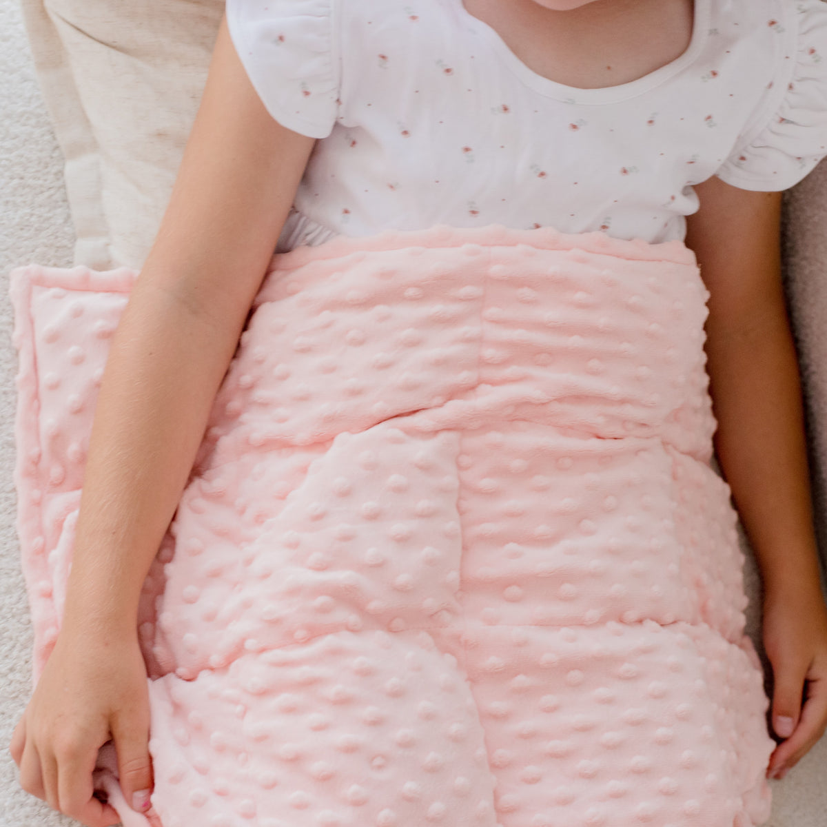 THE SENSORY DUO - Weighted Lap Blanket + Vibration Cushion with Plush Cover