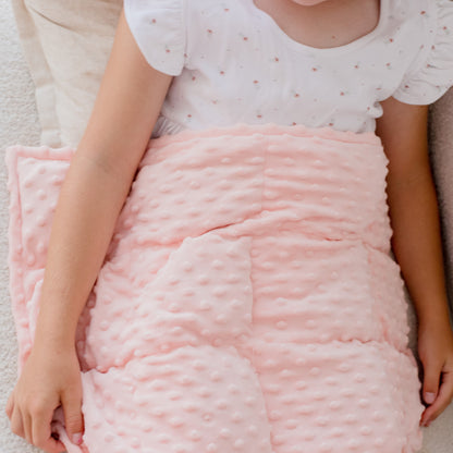 THE SENSORY DUO - Weighted Lap Blanket + Vibration Cushion with Plush Cover