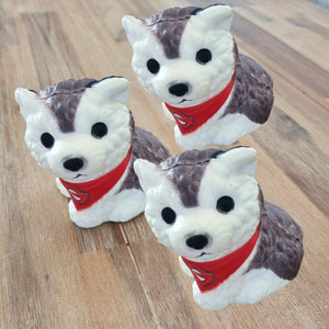 Squishy Fidget Mr Husky - 3 Pack