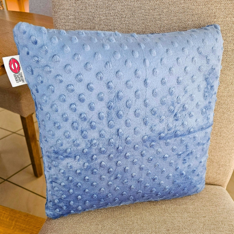 Vibration Cushion Combo with Plush Cover