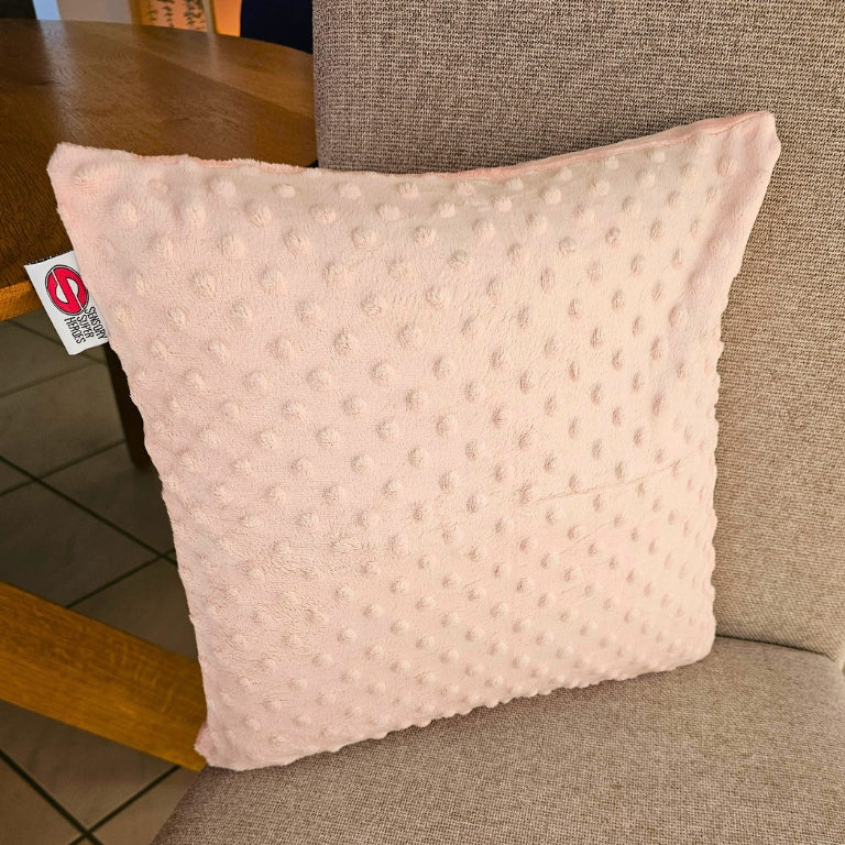 Vibration Cushion Combo with Plush Cover