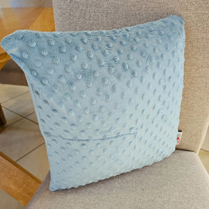 Vibration Cushion Combo with Plush Cover