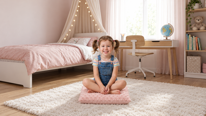 Vibration Cushion Combo with Plush Cover